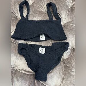 Hunza G Black Bikini
